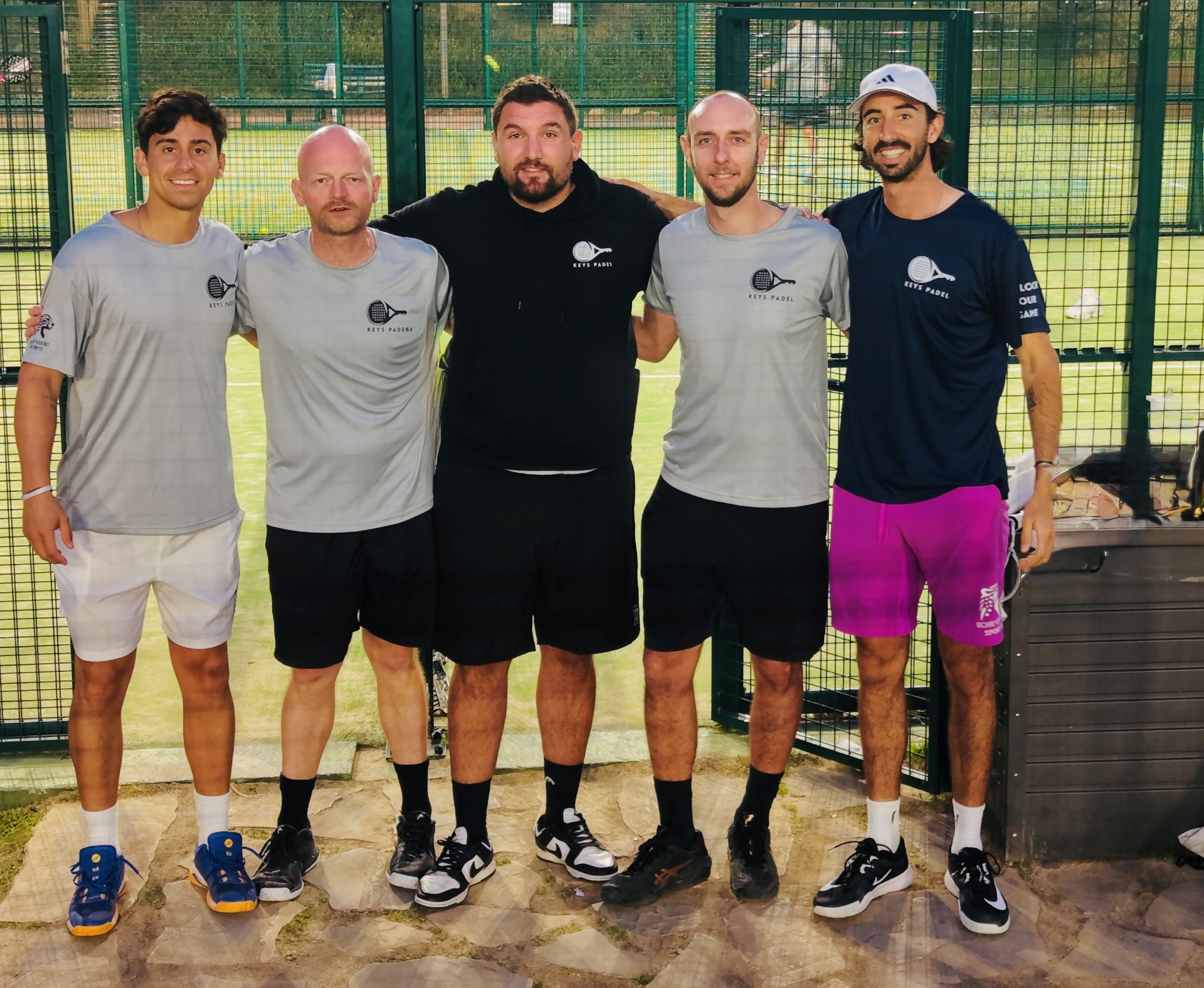 L'équipe Keys Padel